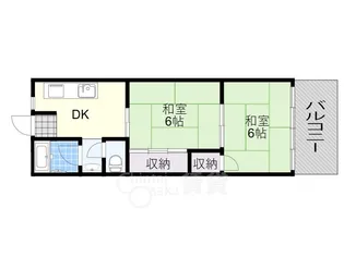 大阪府大阪市東淀川区豊里5丁目【マンション】の間取り