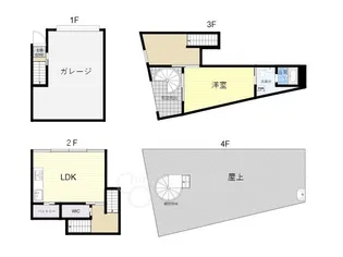 ロイスグラン長柄【1階】の間取り
