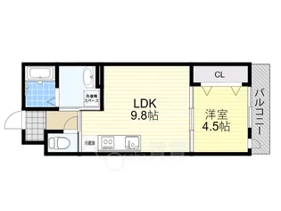 ラヴィエベール【3階】の間取り
