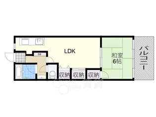 メゾン豊里【3階】の間取り