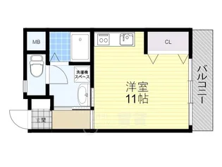 ハイツ リベラ【1階】の間取り