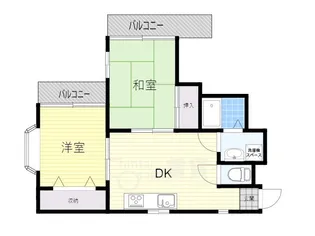 ヴェールアッシュ1【1階】の間取り