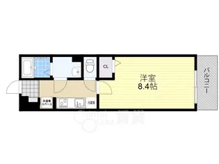ウインドヒル塚本【2階】の間取り