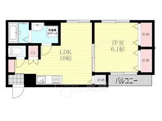大阪府大阪市淀川区田川北1丁目【アパート】の間取り