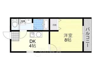 大阪府大阪市東淀川区淡路4丁目【マンション】の間取り