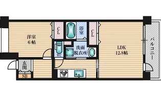 テレーズ神崎川【5階】の間取り