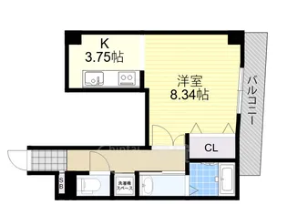 パインフィールド1st【2階】の間取り