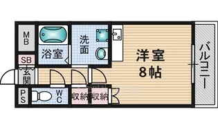 大阪府茨木市新庄町【マンション】の間取り