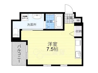 K’s place【2階】の間取り