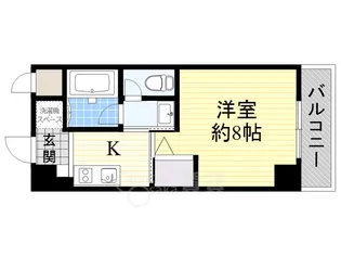 ウェントスレーニス【5階】の間取り