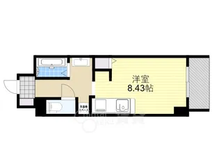 セレブコート新北野【10階】の間取り