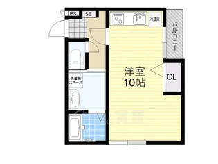 庄内新築マンション【2階】の間取り