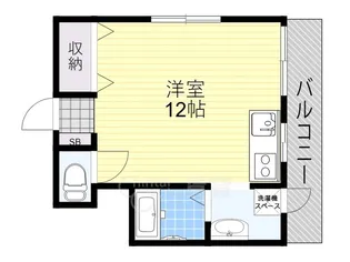 ル・リアン【5階】の間取り