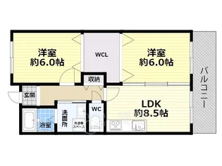 エオス【5階】の間取り