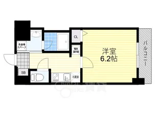 グレイスレジデンス大阪West【3階】の間取り