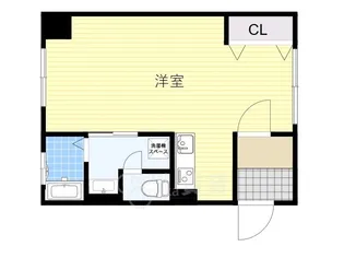 大阪府大阪市淀川区新高1丁目【マンション】の間取り