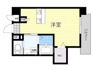 ラナチュール大野【1階】の間取り