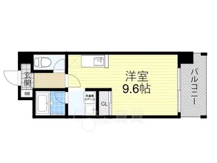 アーデン千里中央【3階】の間取り