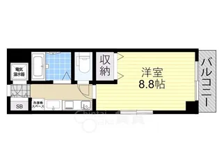 ラ・エスポワール【3階】の間取り