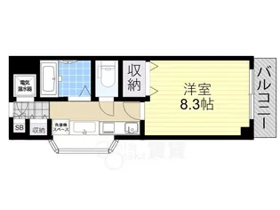 ラ・エスポワール【3階】の間取り