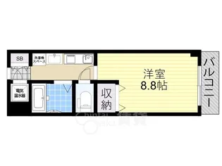 ラ・エスポワール【3階】の間取り