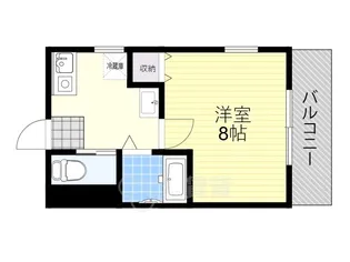 ブルックスコート菅原【307号室】の間取り