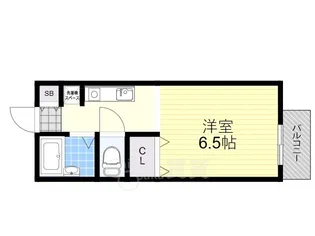 ハイツオリオン【2階】の間取り