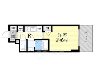 大阪府大阪市西淀川区歌島1丁目【マンション】の間取り