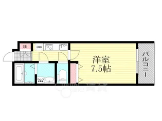 リヴィアス北大阪BREZZA【3階】の間取り
