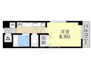 ラ・エスポワール【2階】の間取り