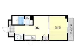 大阪府大阪市西淀川区柏里3丁目【マンション】の間取り