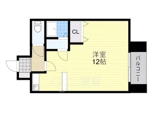 大阪府吹田市泉町2丁目【マンション】の間取り