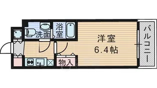 ファミーユ千里山西【2階】の間取り