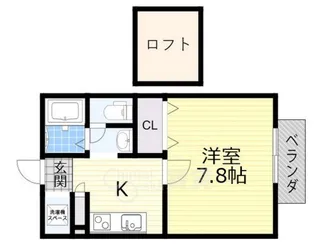 ネオメゾン小山B棟【2階】の間取り
