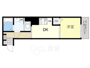 大阪府大阪市西淀川区花川2丁目【アパート】の間取り