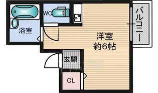 アーバン西三国【2階】の間取り
