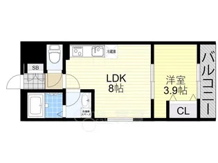 Avantio Erde【3階】の間取り