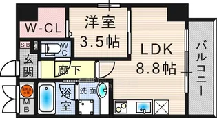 モンテグランデ【4階】の間取り