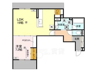 Daiwa City Nakasakurazuka【1階】の間取り