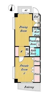 アヴィタシヨン曽根【3階】の間取り
