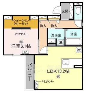 スペチアーレ城北公園【3階】の間取り