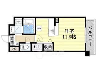 サクシード胤【4階】の間取り