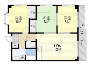 マーコート【1階】の間取り