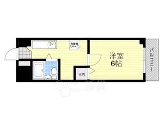 スカイブルー【1階】の間取り