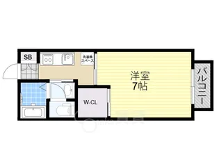 マンハイムⅡ【1階】の間取り