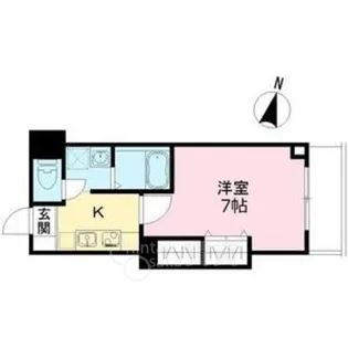 みおつくし城北【2階】の間取り
