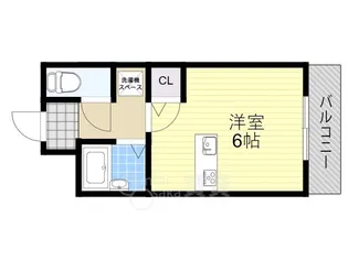 大阪府摂津市鳥飼本町4丁目【マンション】の間取り