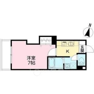みおつくし城北【1階】の間取り