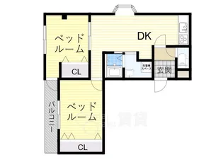 久保ビル【2階】の間取り