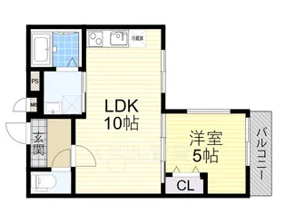 フジパレス沢良宜東5番館【3階】の間取り